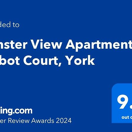 Minster View Apartment At Talbot Court, York Exterior foto
